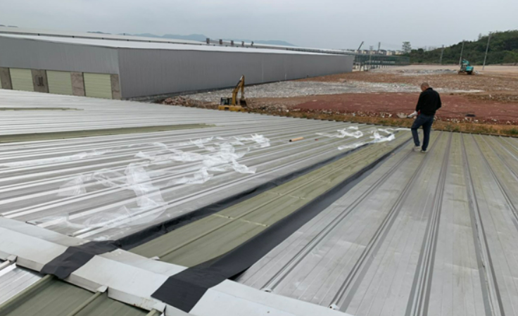 宁国厂房屋面防水维修案例